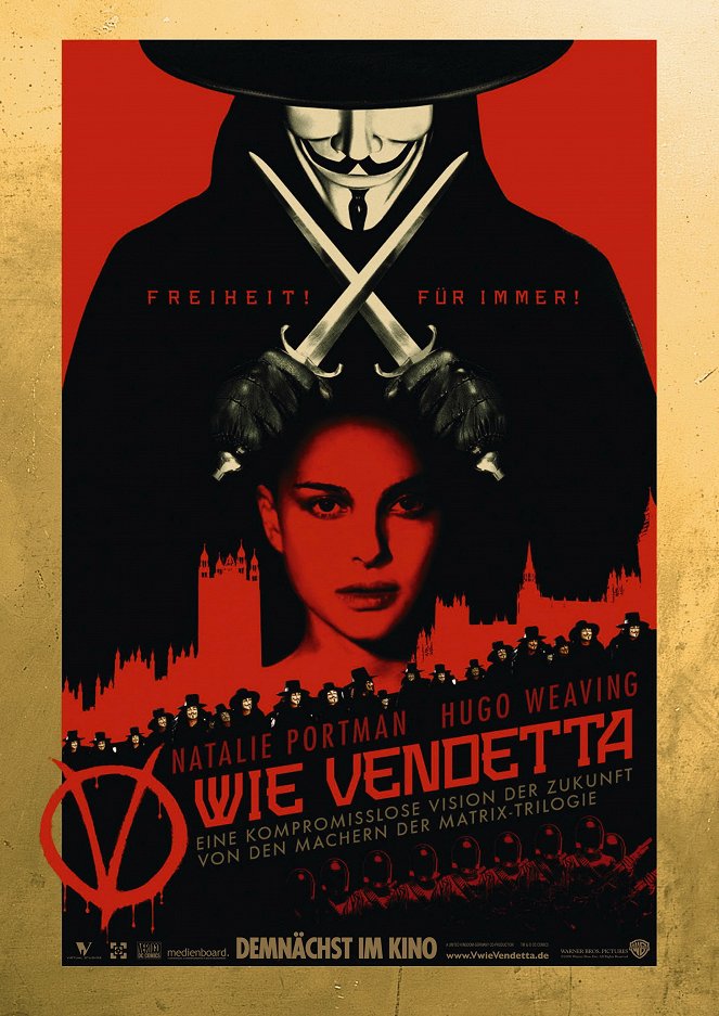 V jako Vendeta - Plakáty