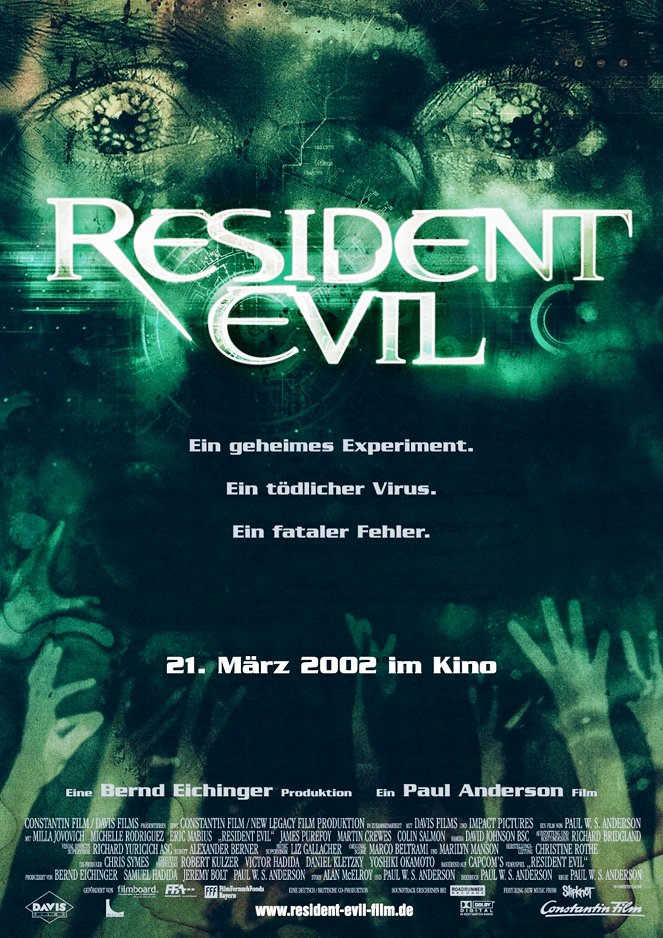 Resident Evil - Cartazes
