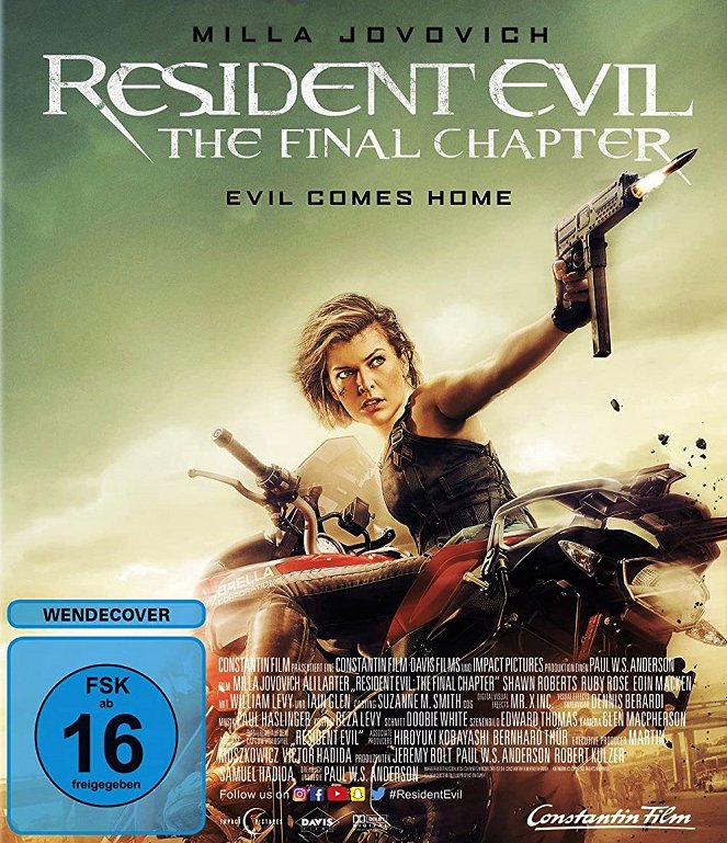 Resident Evil: El capítulo final - Carteles
