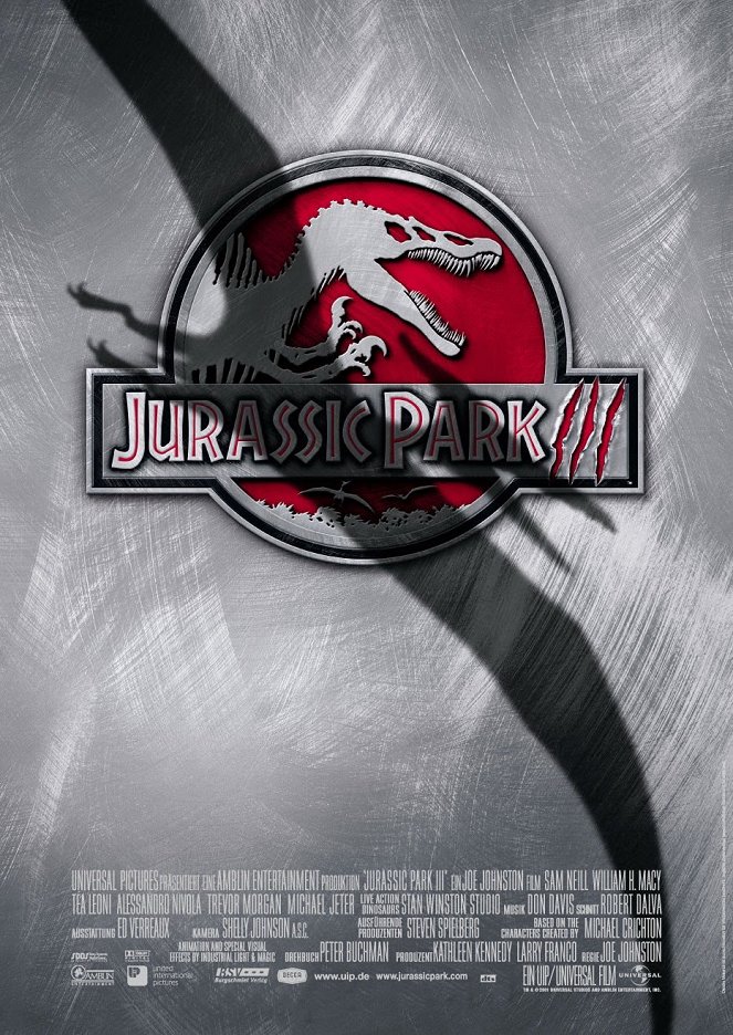 Jurassic Park III - Plakate