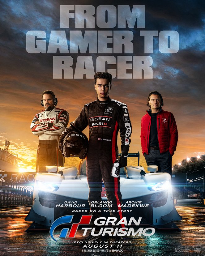 Gran Turismo : Based On a True Story - Affiches