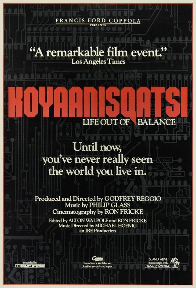 Koyaanisqatsi – Kizökkent világ - Plakátok