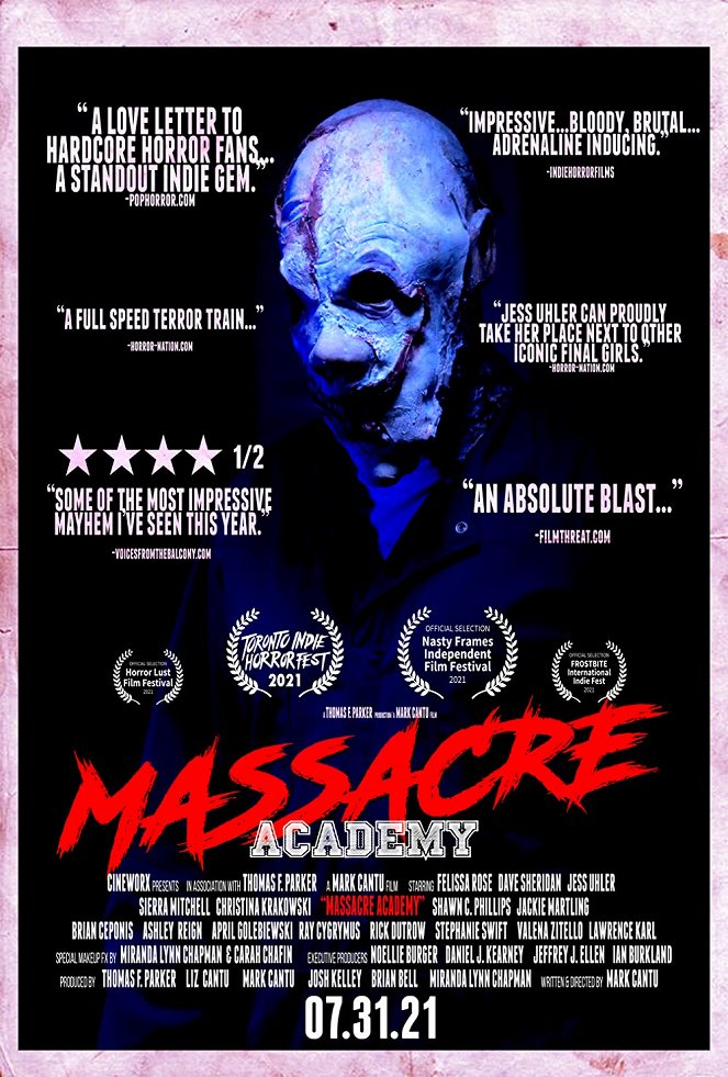 Massacre Academy - Plakátok