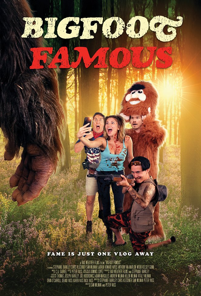 Bigfoot Famous - Cartazes