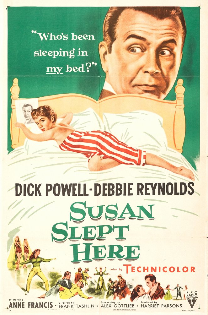 Susan Slept Here - Posters