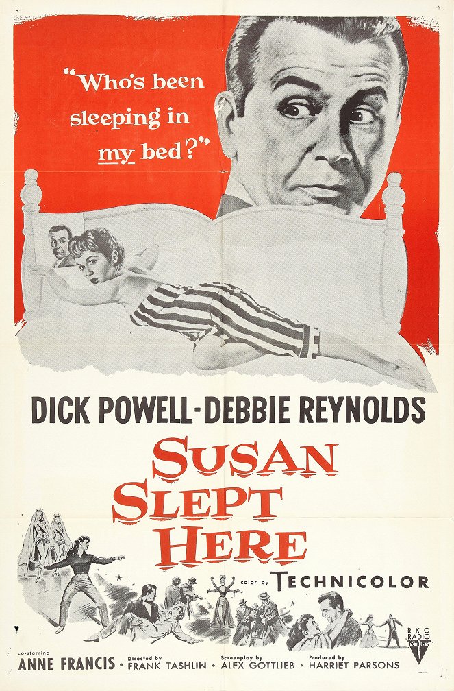 Susan Slept Here - Affiches