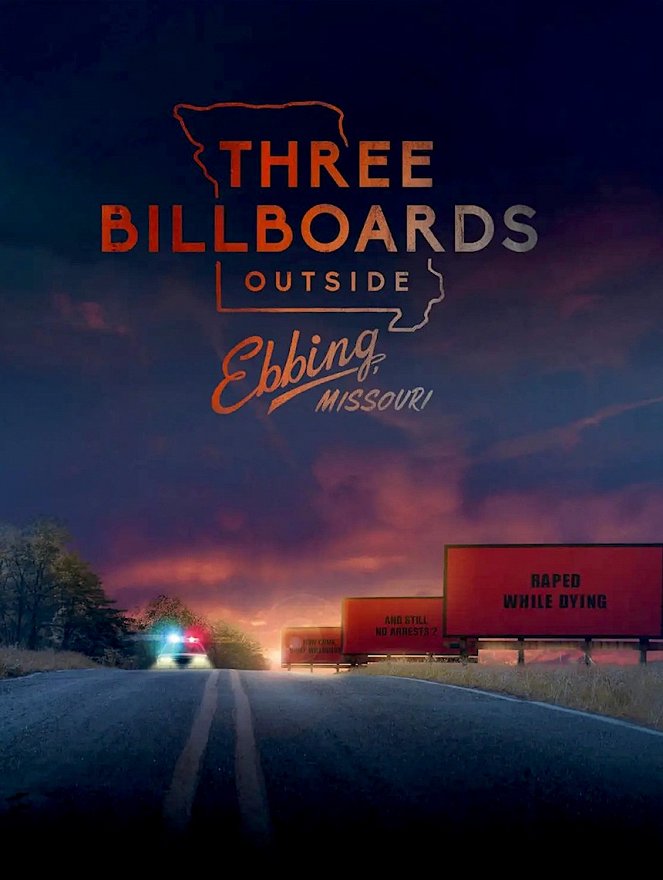Tri billboardy kúsok za Ebbingom - Plagáty