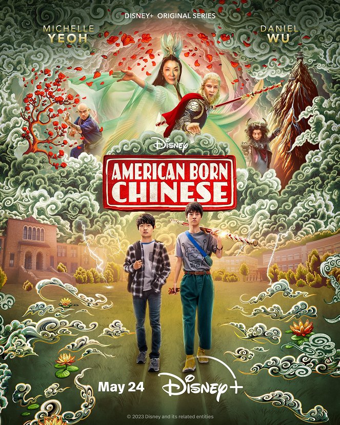 Américain de Chine - Affiches