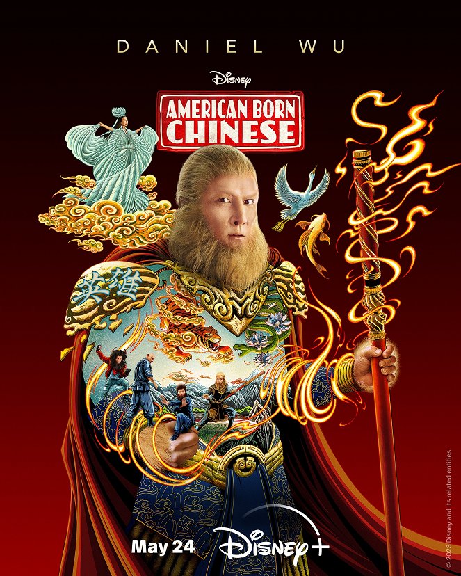 Américain de Chine - Affiches