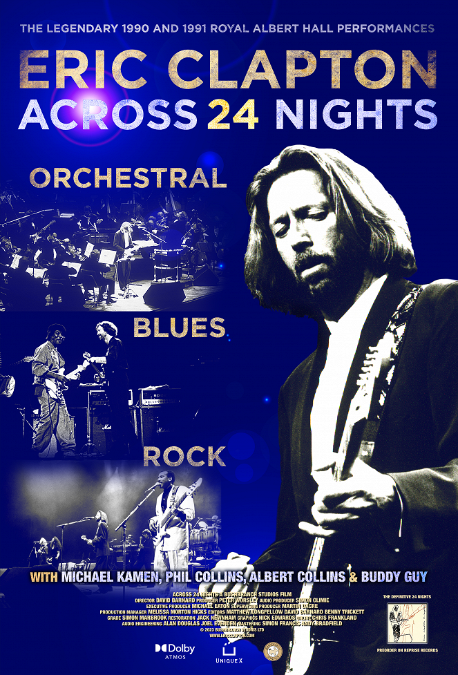Eric Clapton: Across 24 Nights - Affiches