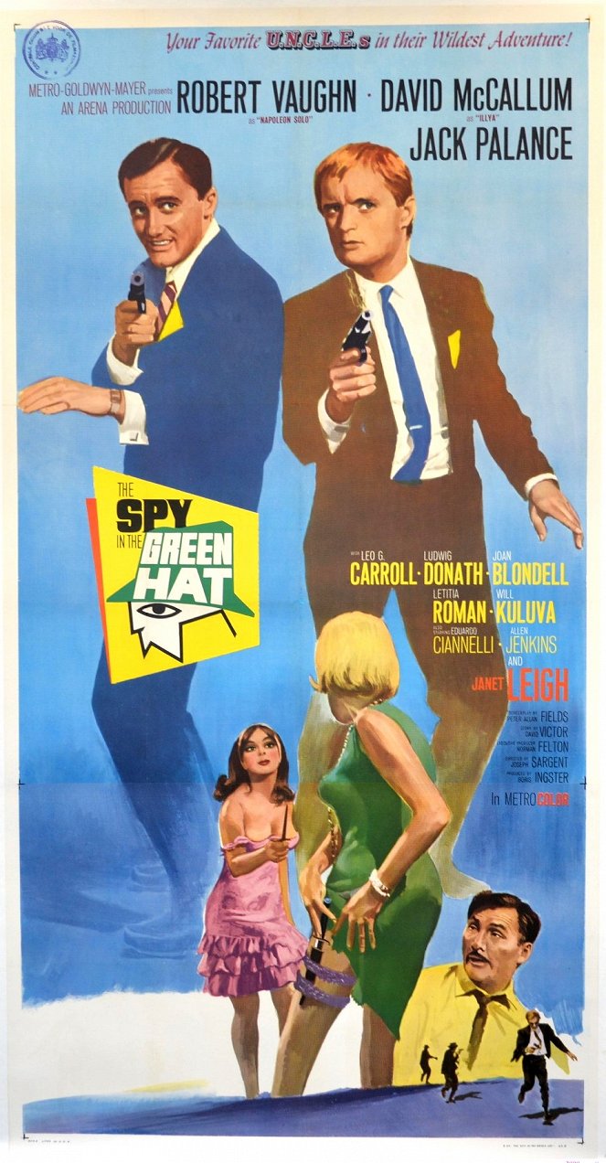 The Spy in the Green Hat - Plakaty