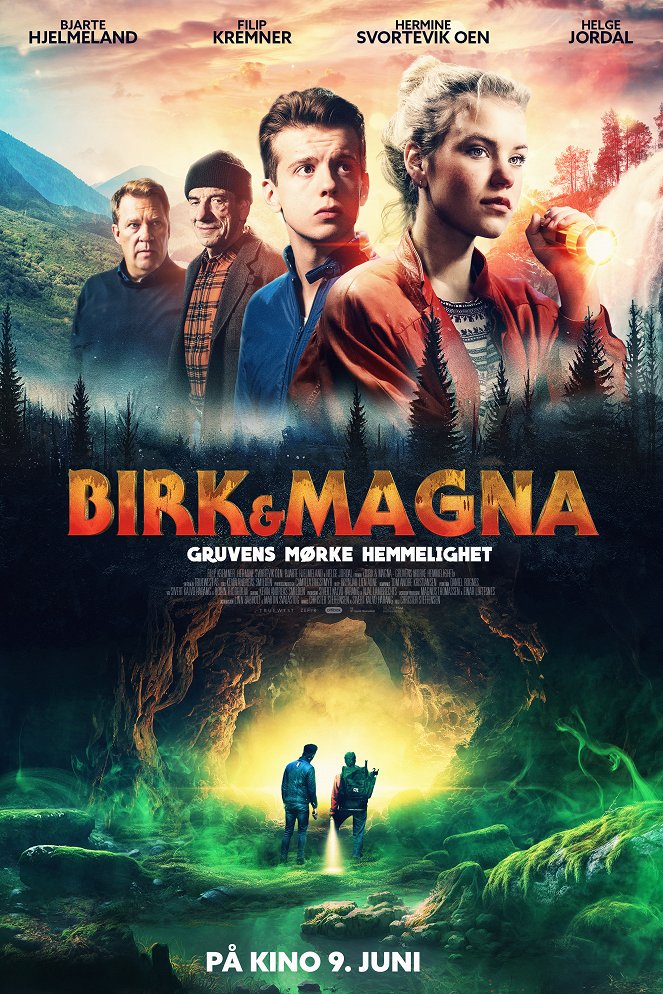Birk a Magna – záhada opuštěného dolu - Plakáty