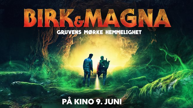 Birk & Magna - Gruvens mørke hemmelighet - Plakate