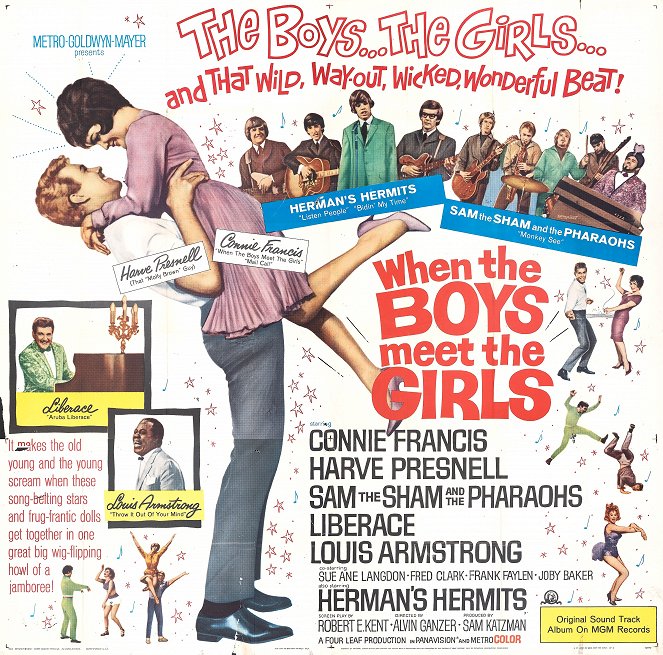 When the Boys Meet the Girls - Cartazes