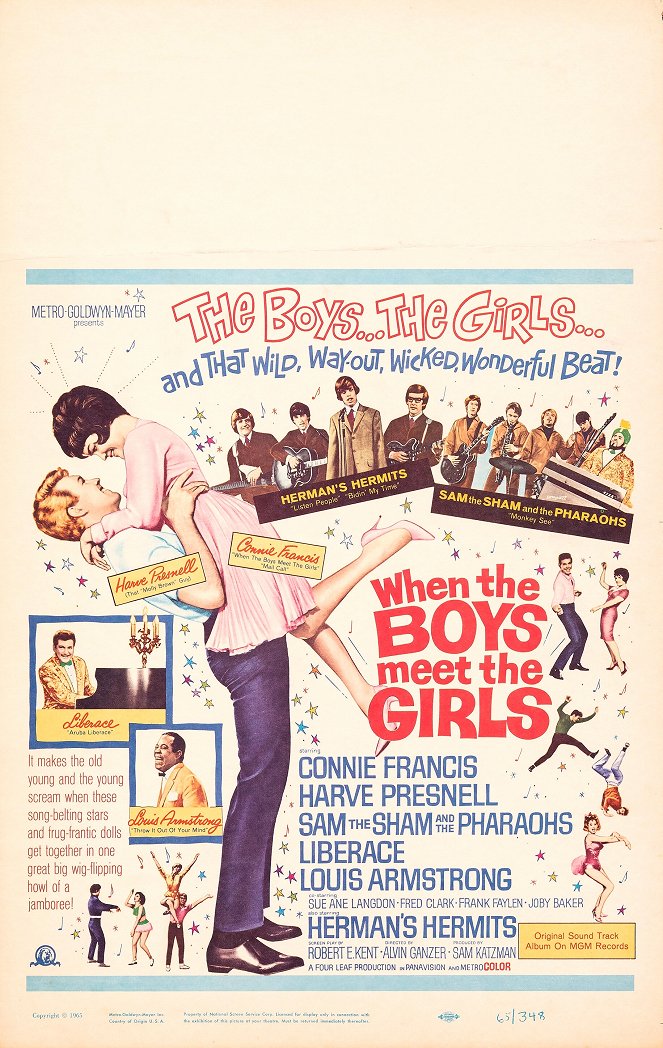 When the Boys Meet the Girls - Plakate