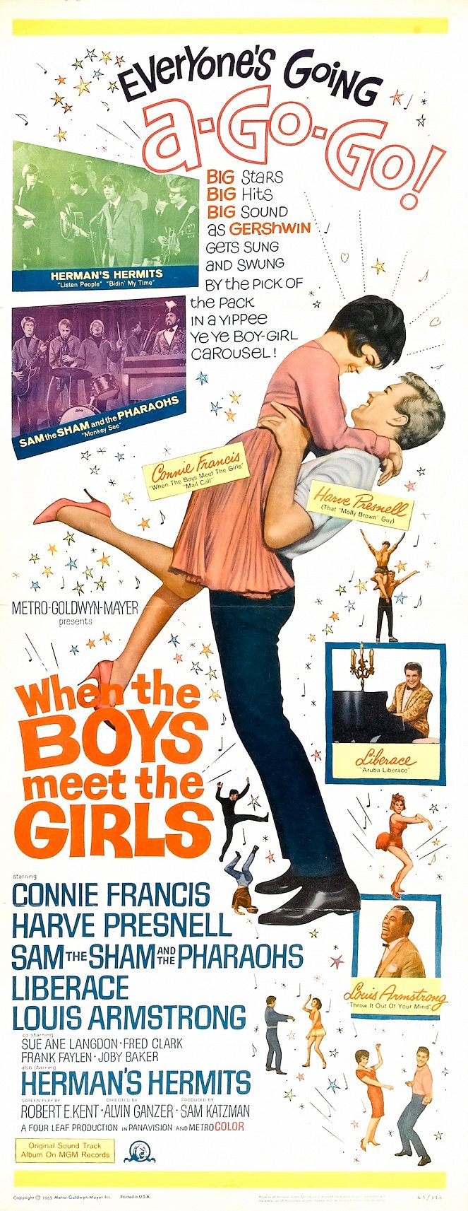 When the Boys Meet the Girls - Affiches