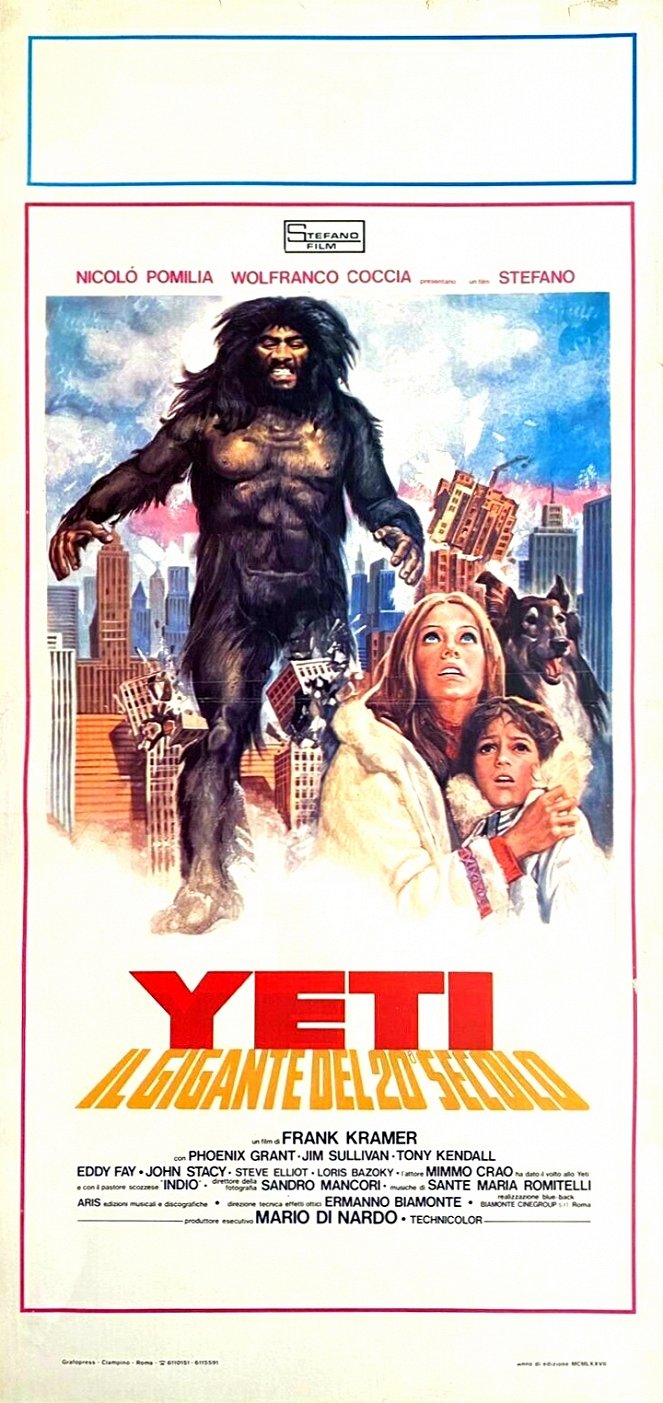 Yeti - il gigante del 20. secolo - Posters