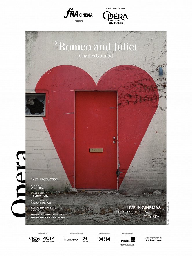 Romeo & Juliet - Opera Paris - Julisteet