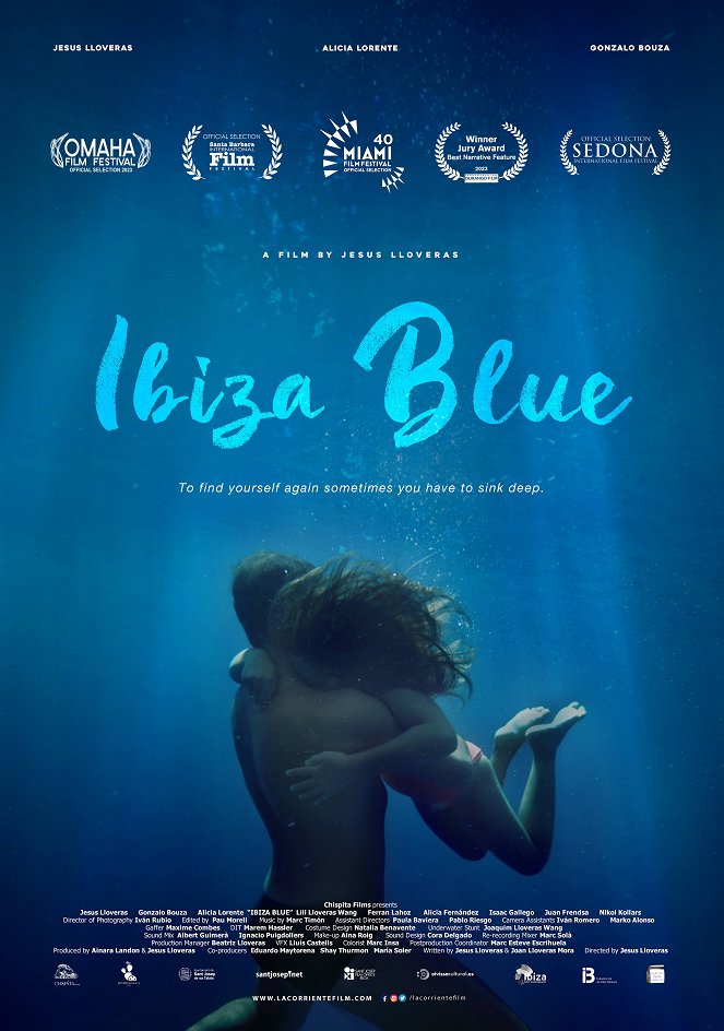 La corriente (Ibiza Blue) - Posters