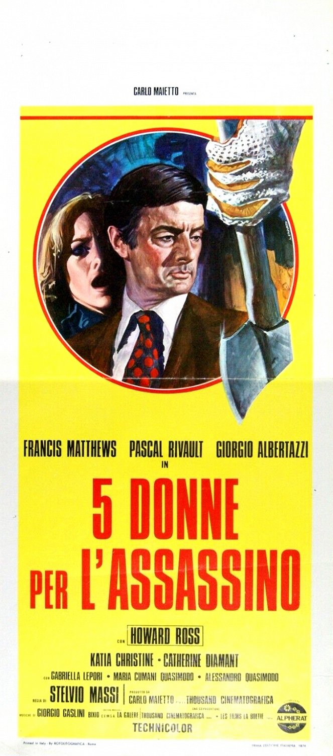 Five Women for the Killer - Posters