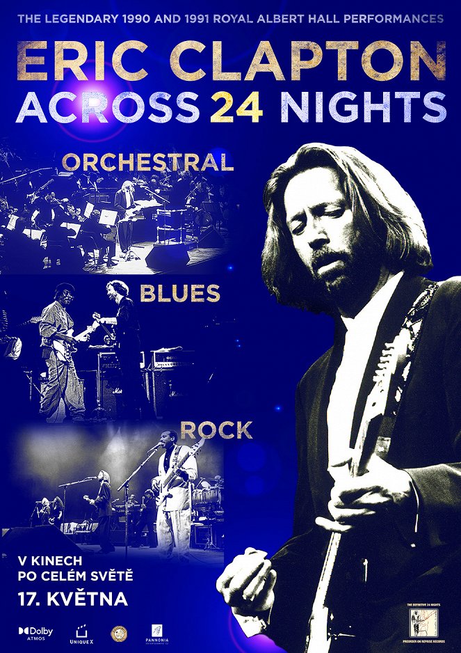 Eric Clapton: Across 24 Nights - Plakáty