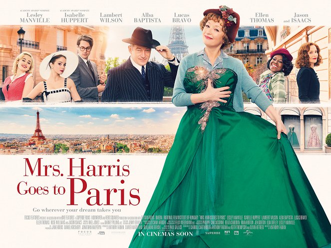Rouva Harris lähtee Pariisiin - Julisteet