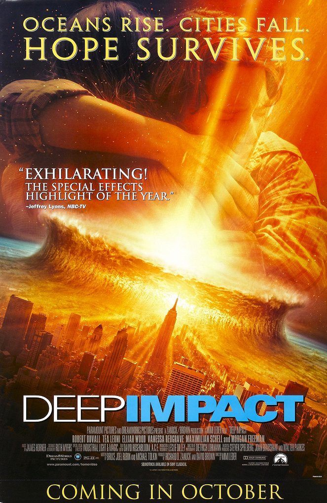 Deep Impact - Carteles