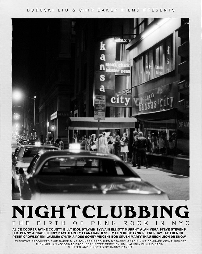 Nightclubbing: The Birth of Punk Rock in NYC - Julisteet