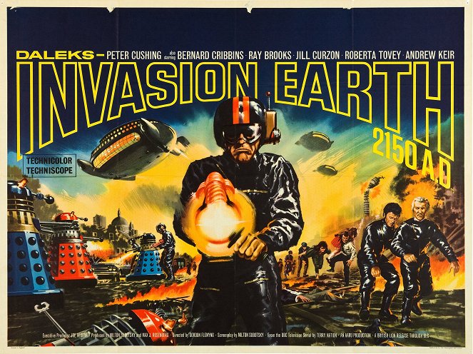Pán času: Invaze Daleků na Zemi roku 2150 - Plagáty