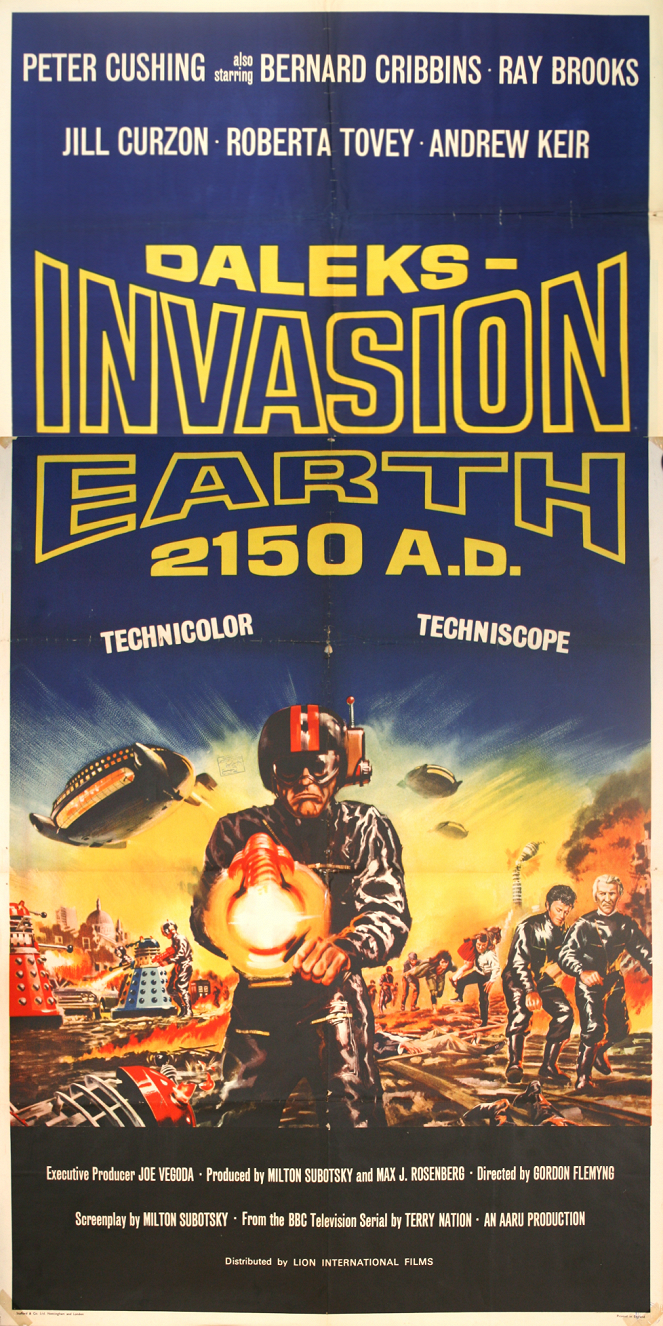 Dr. Who: Die Invasion der Daleks auf der Erde 2150 n. Chr. - Plakate