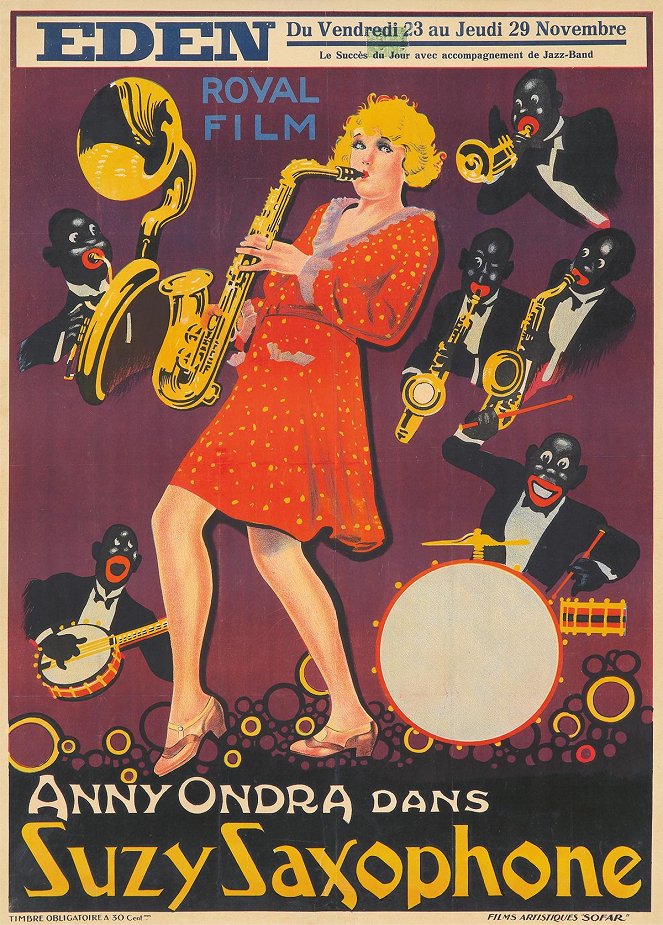 Saxophon - Susi - Posters