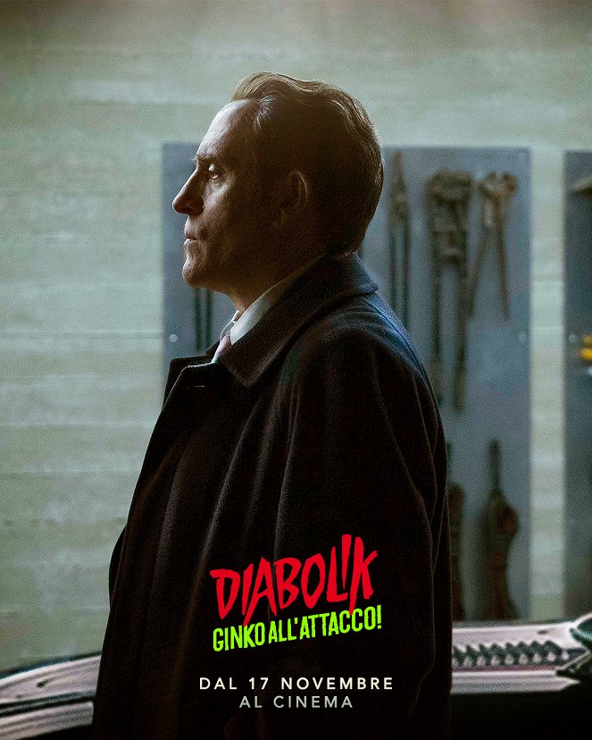 Diabolik - Ginko all'attacco! - Cartazes