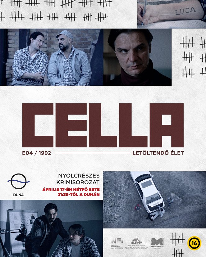 Cella - Letöltendő élet - Cella - Letöltendő élet - 1992 - Affiches