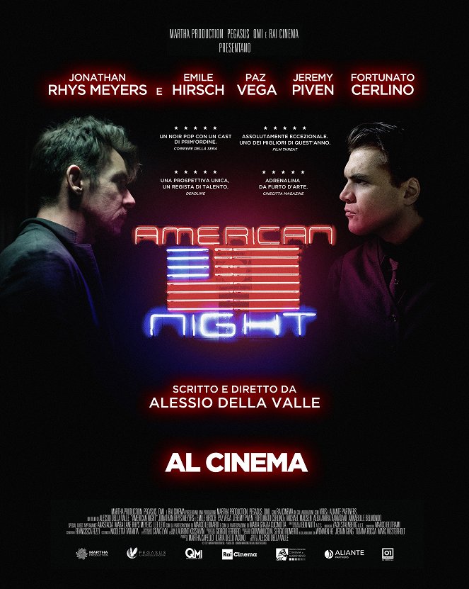 Amerykańska noc - Plakaty