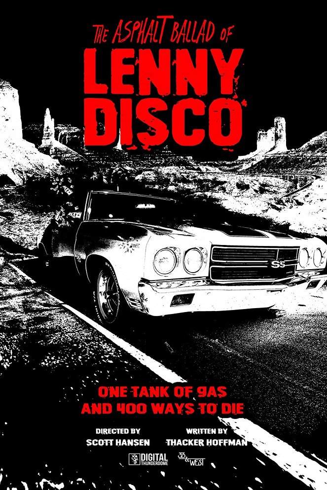 The Asphalt Ballad of Lenny Disco - Carteles