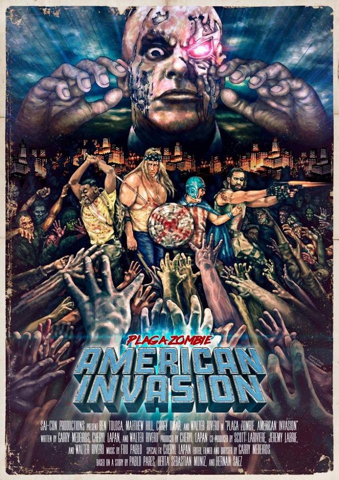 Plaga Zombie: American Invasion - Plakaty