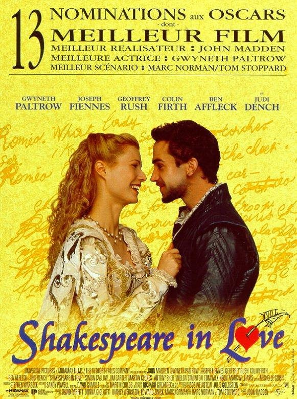 Shakespeare in Love - Affiches