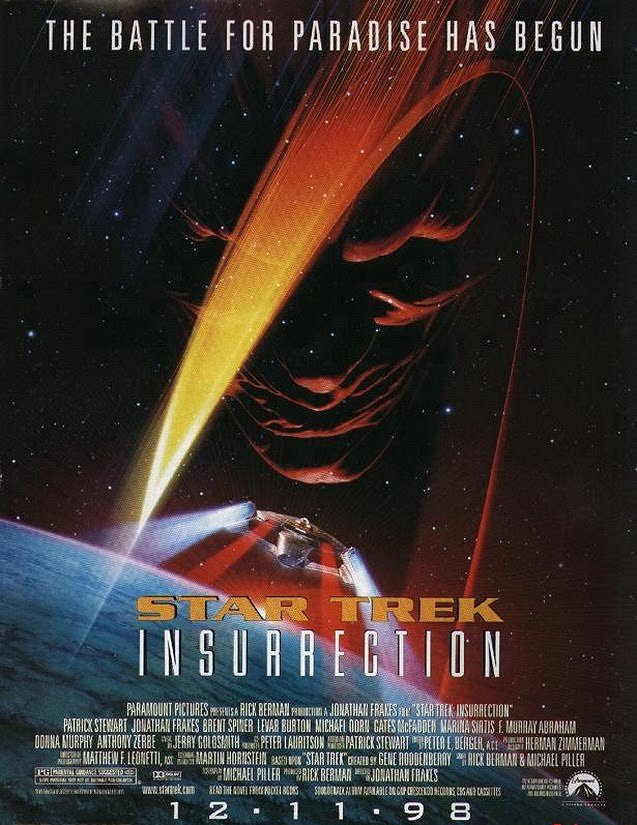 Star Trek: Insurrección - Carteles