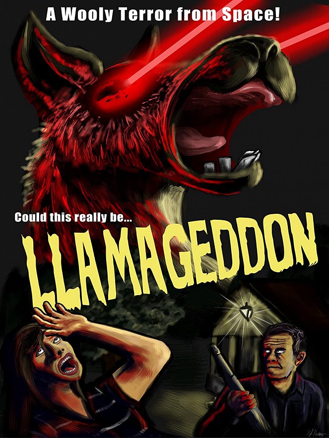 Llamageddon - Plagáty