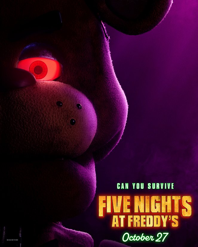 Päť nocí u Freddyho - Plagáty