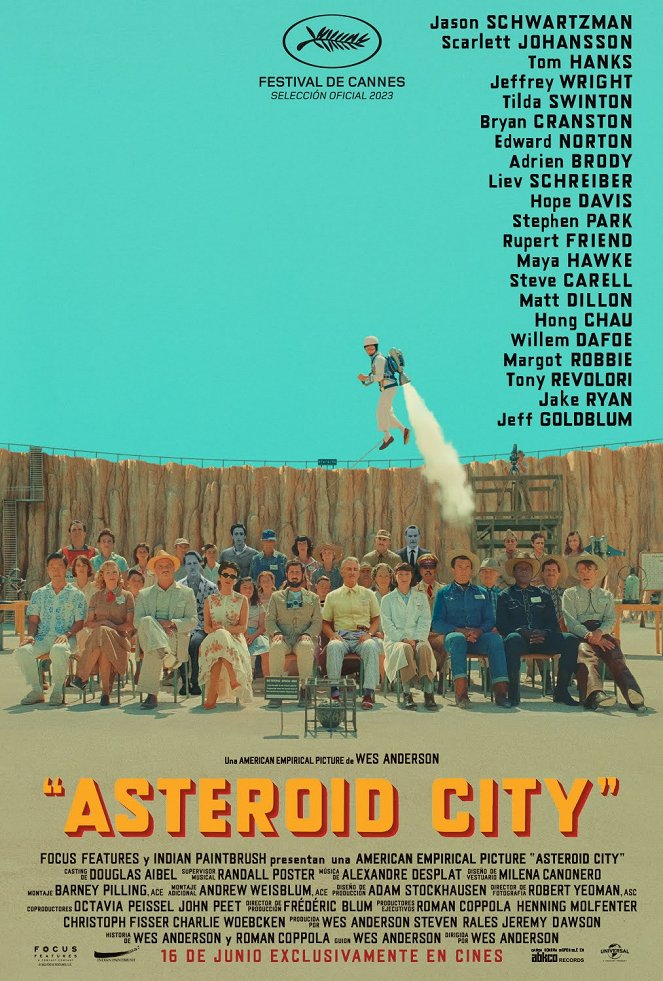 Asteroid City - Carteles