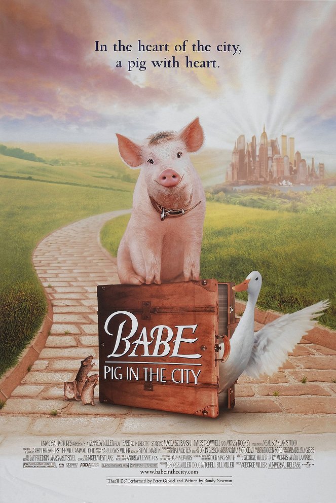 Babe 2: Prasátko ve městě - Plakáty