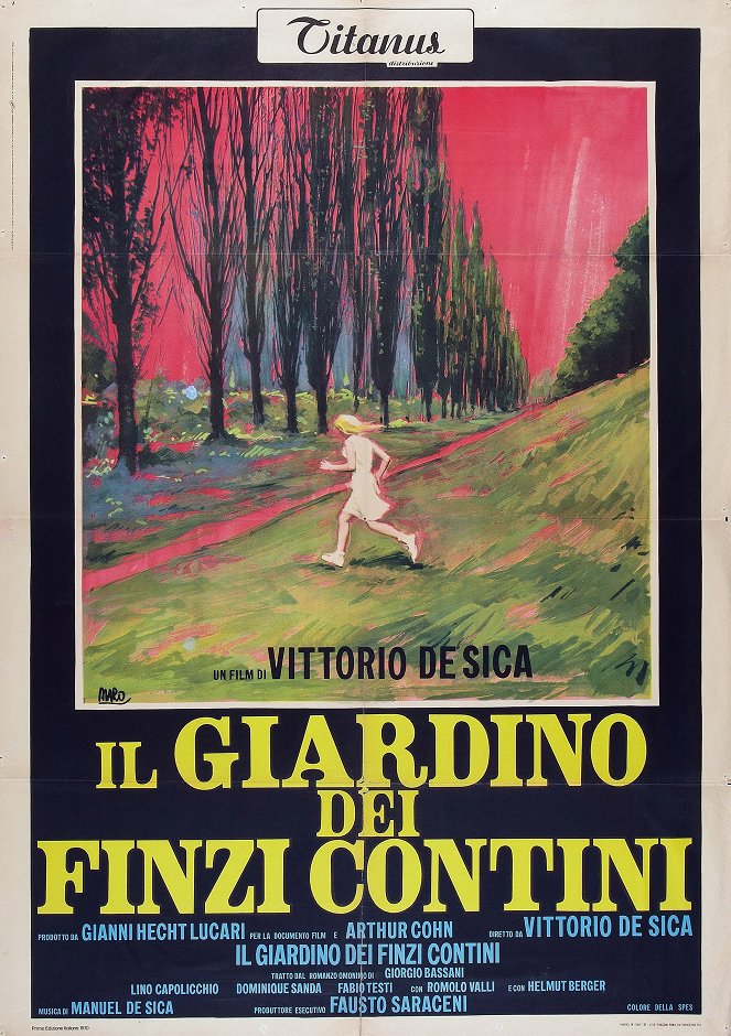 Zahrada Finzi-Continiů - Plakáty