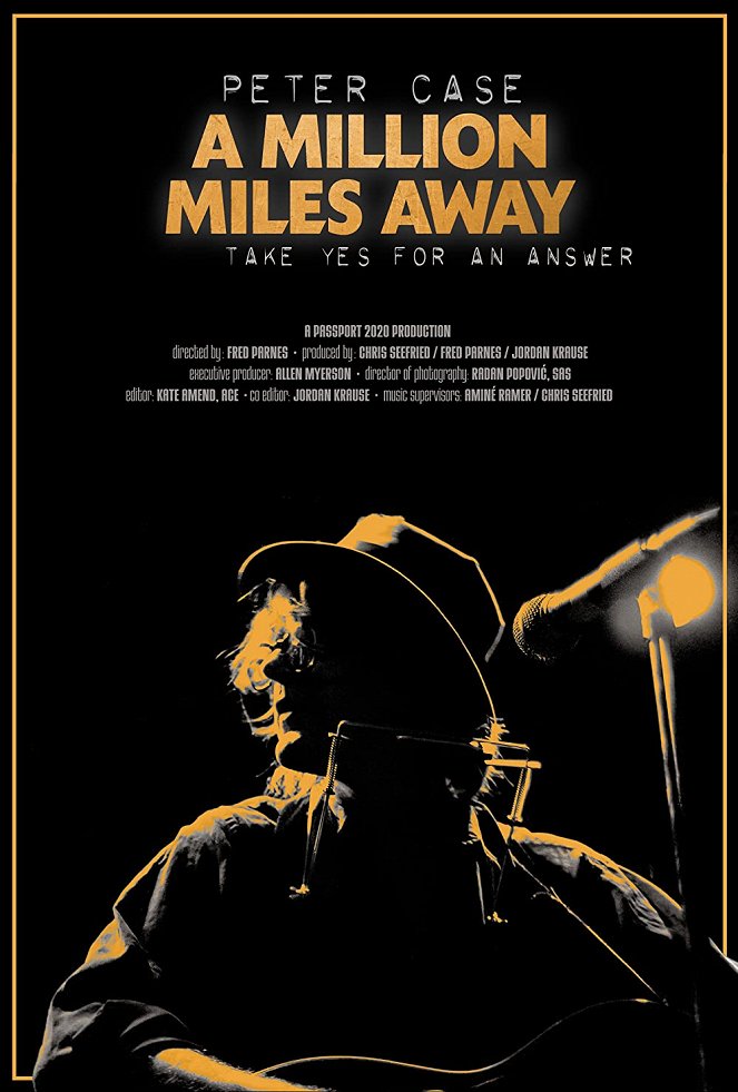 Peter Case: A Million Miles Away - Plakate