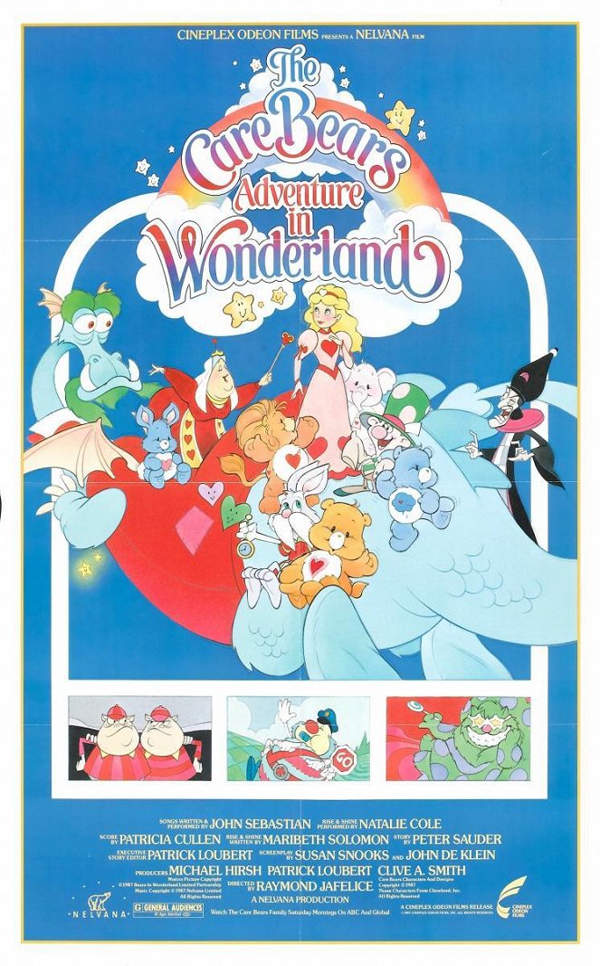 The Care Bears Adventure in Wonderland - Posters