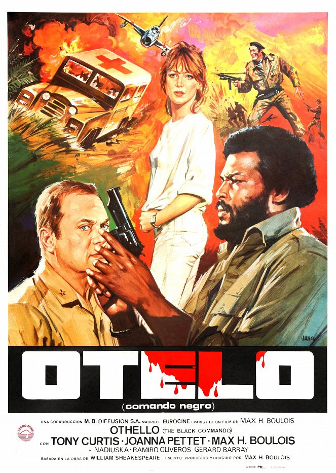 Otelo (Comando negro) - Plakaty
