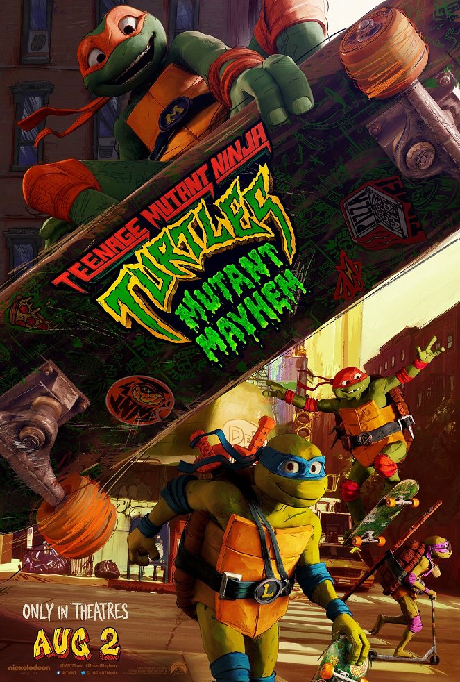Teenage Mutant Ninja Turtles: Mutant Mayhem - Plakate