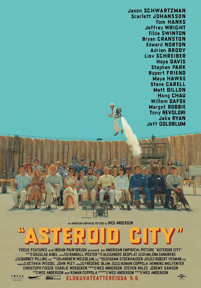 Asteroid City - Julisteet