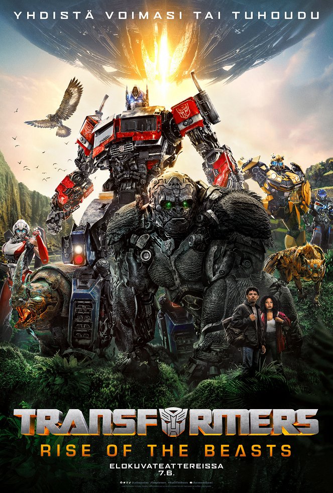 Transformers: Rise of the Beasts - Julisteet