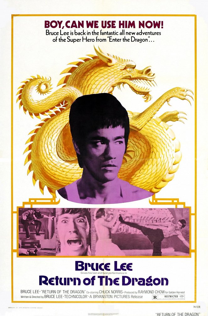 Return of the Dragon - Posters